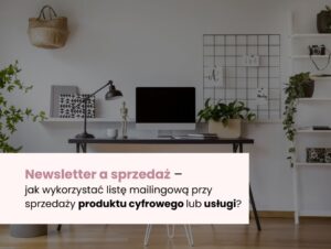 sprzedaż w newsletterze