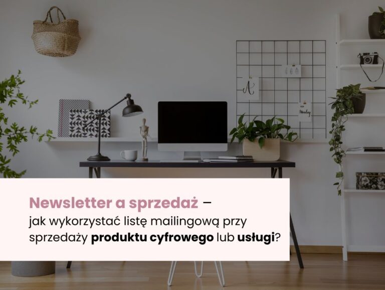 sprzedaż w newsletterze