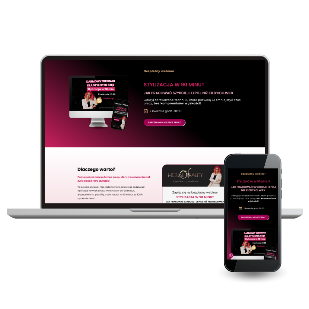 Zapis na bezpłatny webinar w branży beauty