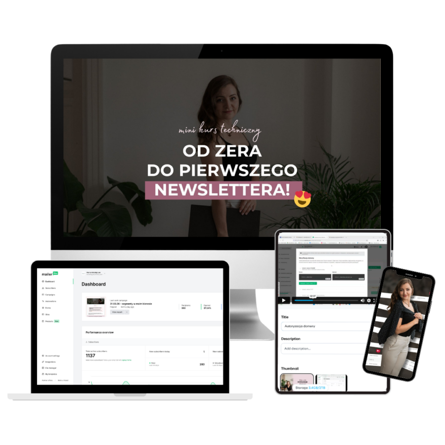 od zera do pierwszego newslettera